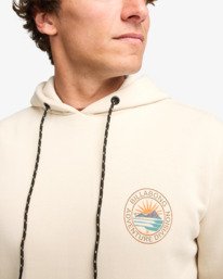 4 Compass Po - Sweatshirt für Männer Beige EBYSF00173 Billabong