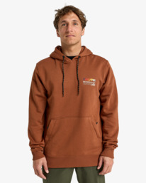 0 Compass Po - Sweatshirt für Männer Braun EBYSF00173 Billabong