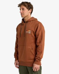 3 Compass Po - Sweatshirt für Männer Braun EBYSF00173 Billabong