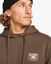 4 Foundation Po - Hoodie for Men Brown EBYSF00175 Billabong