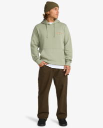 1 Foundation Po - Hoodie for Men Green EBYSF00175 Billabong