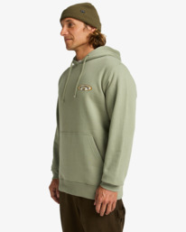 3 Foundation Po - Hoodie for Men Green EBYSF00175 Billabong