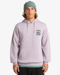 0 Foundation Po - Hoodie for Men Purple EBYSF00175 Billabong