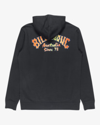 7 Foundation - Sudadera con capucha para hombre Negro EBYSF00177 Billabong