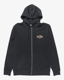 6 Foundation - Sudadera con capucha para hombre Negro EBYSF00177 Billabong