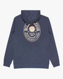 7 Foundation - Sudadera con capucha para hombre Negro EBYSF00177 Billabong
