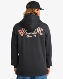 2 Foundation - Sudadera con capucha para hombre Negro EBYSF00177 Billabong