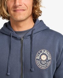 4 Foundation - Sudadera con capucha para hombre Negro EBYSF00177 Billabong