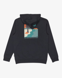 9 Compass - Zip-Hoodie für Männer Schwarz EBYSF00179 Billabong