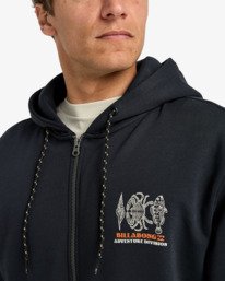 4 Compass - Zip-Hoodie für Männer Schwarz EBYSF00179 Billabong