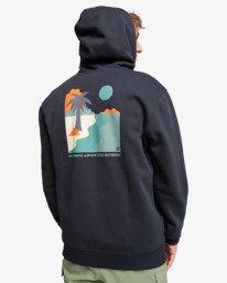 3 Compass - Zip-Hoodie für Männer Schwarz EBYSF00179 Billabong