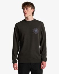 0 Foundation - Sweater voor Heren Black EBYSF00183 Billabong