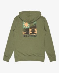 8 Foundation - Sweat &agrave; capuche pour Homme Vert EBYSF00184 Billabong