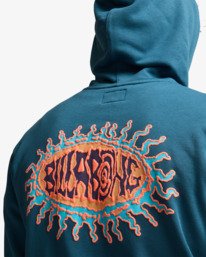 5 Foundation - Sweat &agrave; capuche pour Homme Bleu EBYSF00184 Billabong