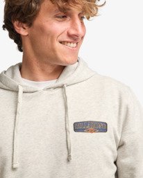 4 Foundation - Sweat &agrave; capuche pour Homme Gris EBYSF00184 Billabong