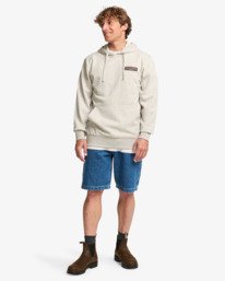 1 Foundation - Sweat &agrave; capuche pour Homme Gris EBYSF00184 Billabong