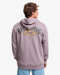 2 Foundation - Sweat &agrave; capuche pour Homme Violet EBYSF00184 Billabong