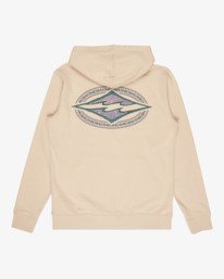 8 Foundation - Hoodie met Rits voor Heren Beige EBYSF00185 Billabong