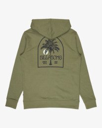 7 Foundation - Hoodie met Rits voor Heren Green EBYSF00185 Billabong