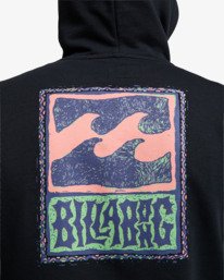 5 Stamp - Sweat &agrave; capuche pour Homme Noir EBYSF00186 Billabong