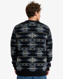 2 Ranchero - Pull en maille à col rond pour Homme Noir EBYSW00106 Billabong