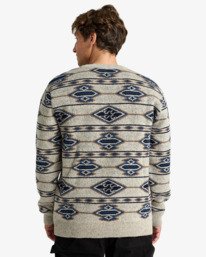 2 Ranchero - Rundhalspullover für Männer Beige EBYSW00106 Billabong