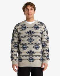 0 Ranchero - Rundhalspullover für Männer Beige EBYSW00106 Billabong