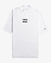 0 Waves All Day - Camisola protetora de manga curta para Homem Branco EBYWR00101 Billabong