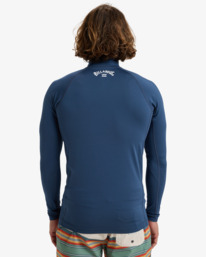 2 Waves All Day - Camisola protetora de manga comprida com UPF 50 para Homem Azul EBYWR00102 Billabong