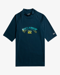 0 Arch - Rash Vest met Korte Mouw voor Heren Blue EBYWR00107 Billabong