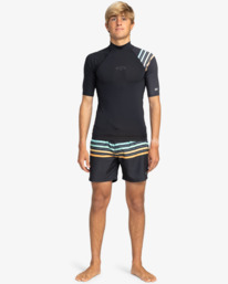 4 Contrast - Licra protetora de manga curta com UPF 50 para homem  EBYWR00114 Billabong