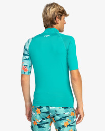 1 CONTRAST ALLOVER SS Bleu EBYWR00115 Billabong