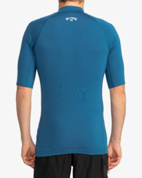 2 Logo Surf - Short Sleeves UPF 50 Surf T-Shirt for Men Blue EBYWR03010 Billabong