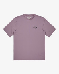 5 Arch Wave - T-shirt de mangas curtas UPF 50, para surf para Homem Roxo EBYWR03019 Billabong