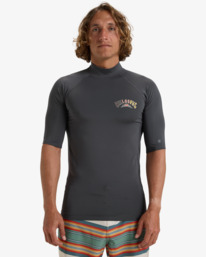 0 Know The Feeling - T-shirt de mangas curtas UPF 50, para surf para Homem Preto EBYWR03020 Billabong