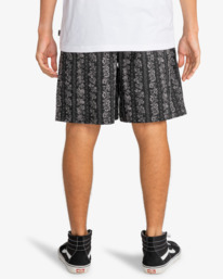 3 Gnar 20" - Elasticated Waist Walk Shorts for Men  EBYWS00109 Billabong