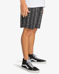 2 Gnar 20" - Elasticated Waist Walk Shorts for Men  EBYWS00109 Billabong