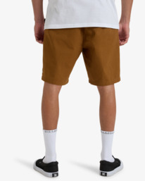 3 Larry 20" - Shorts mit elastischem Bund für Männer Braun EBYWS00114 Billabong