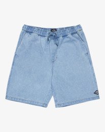 3 Larry - Elastic Waist Walkshorts for Men Blue EBYWS00117 Billabong