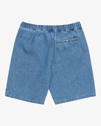 1 Larry - Short con cintura elástica para Hombre Azul EBYWS00117 Billabong