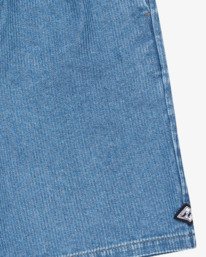 2 Larry - Short de marche &agrave; taille &eacute;lastique pour homme Bleu EBYWS00117 Billabong