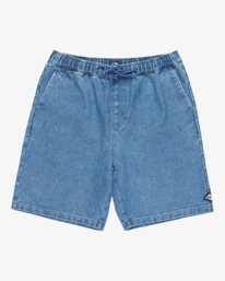 0 Larry - Short con cintura elástica para Hombre Azul EBYWS00117 Billabong