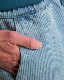 6 Larry - Short de marche &agrave; taille &eacute;lastique pour homme Bleu EBYWS00117 Billabong