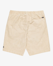 1 Larry 20" - Elastic Waist Walkshorts for Men Beige EBYWS00128 Billabong