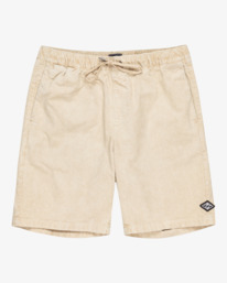 0 Larry 20" - Elastic Waist Walkshorts for Men Beige EBYWS00128 Billabong