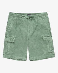 0 Larry 20" - Elastic Waist Walkshorts for Men Green EBYWS00129 Billabong