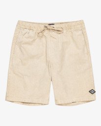 0 Larry Cord - Elasticated Walk Shorts for Men Beige EBYWS00131 Billabong