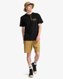 1 Larry Linen - Bermuda Elasticizzati da Uomo Beige EBYWS00135 Billabong