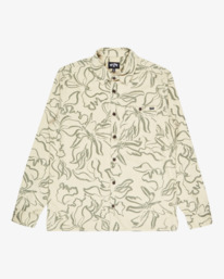 6 Solana Cord - Camisa de bombazina para Homem Beige EBYWT03004 Billabong