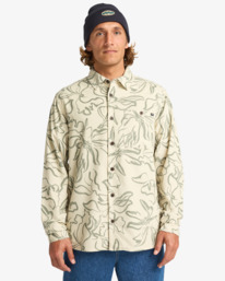 0 Solana Cord - Camisa de bombazina para Homem Beige EBYWT03004 Billabong